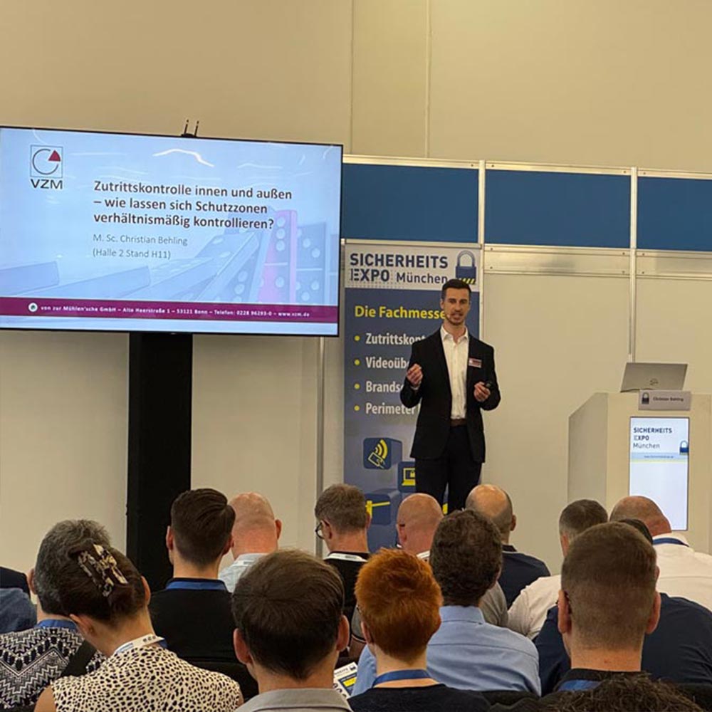 Vortrag auf der SicherheitsExpo 2026