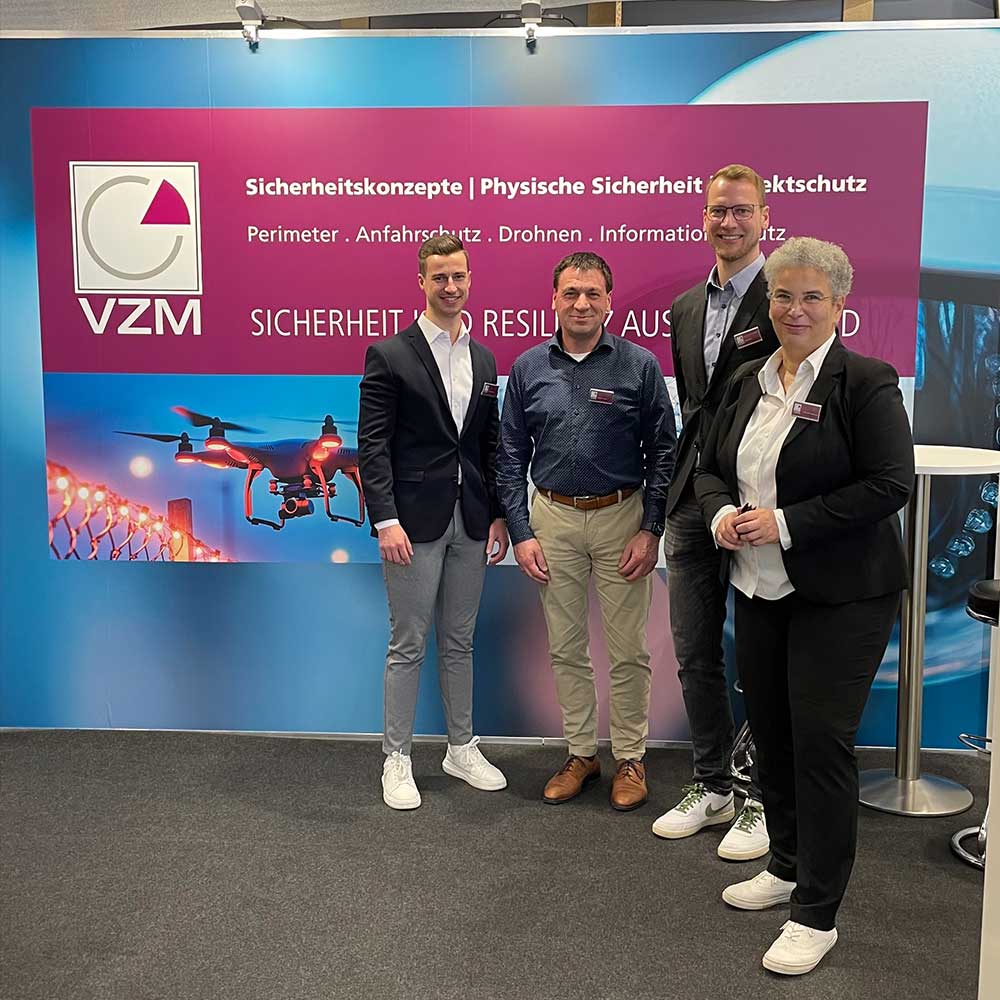 Team VZM auf der Perimeter Protection 2025
